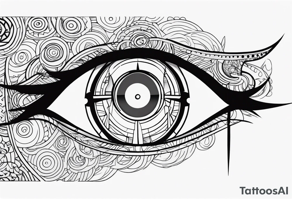 Sharingan eyes tattoo idea