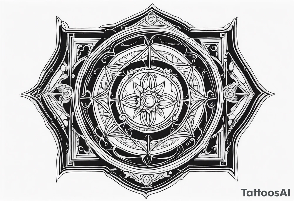spell book tattoo idea