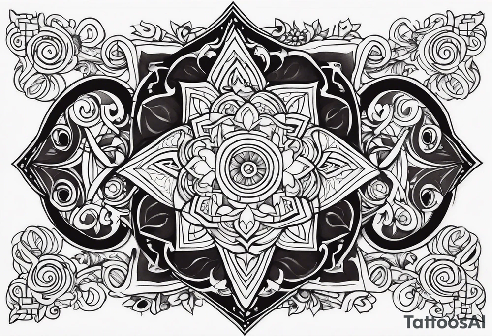 SCROLLS SCRIPTURES tattoo idea