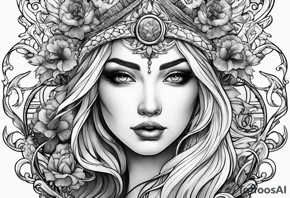 aquarius tattoo idea