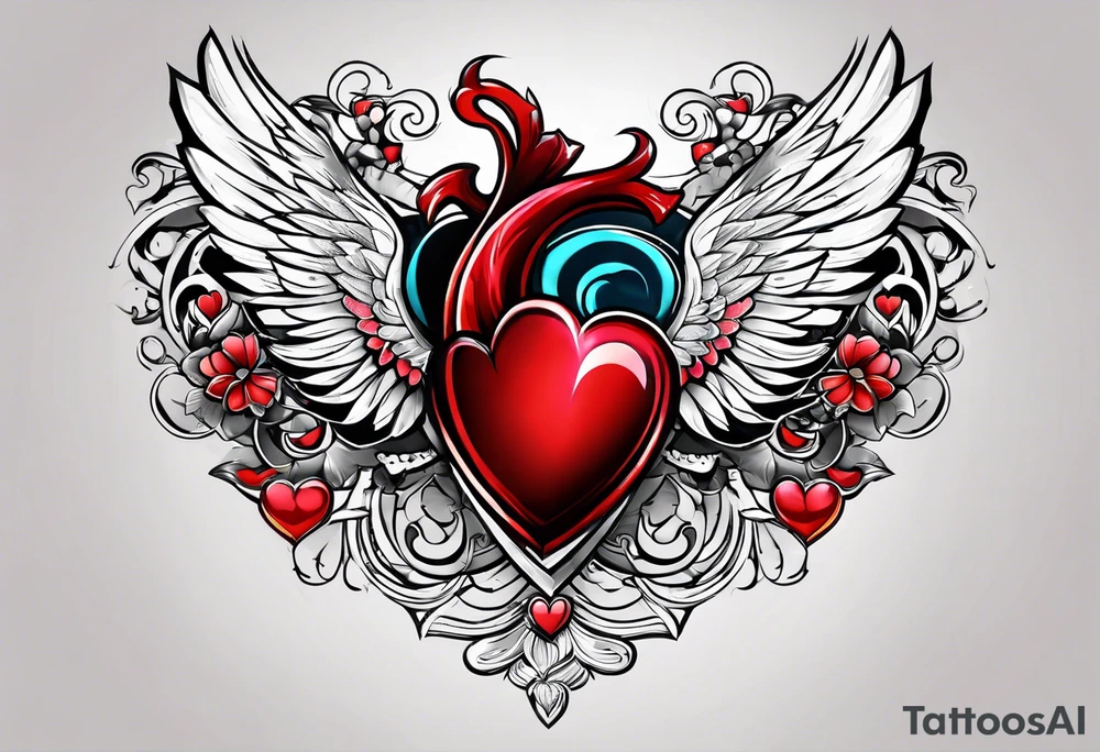 HEART SHAWNIE tattoo idea