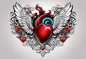 HEART SHAWNIE tattoo idea