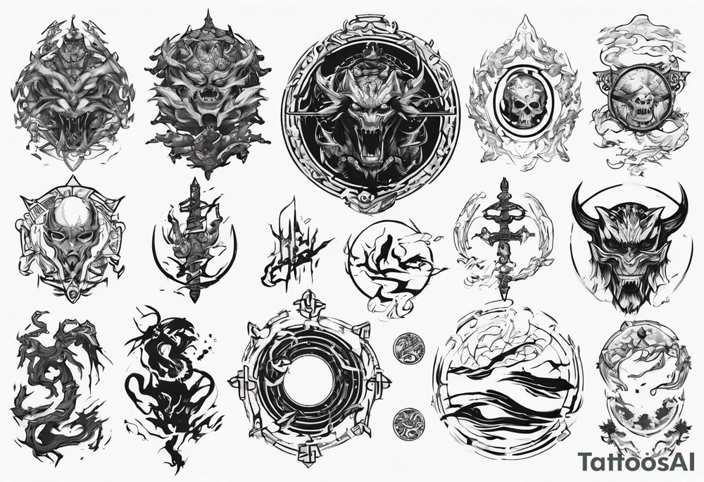 path of exile tattoo idea