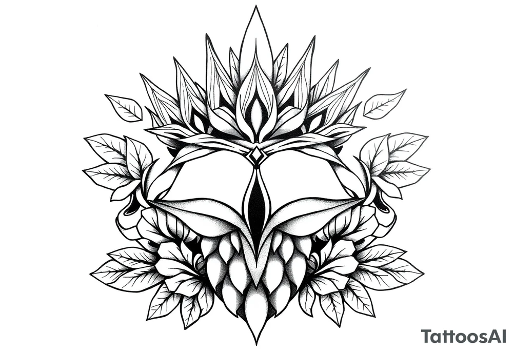 powerful majestic crown pineapple vagina, and anus tattoo idea powerful majestic crown pineapple vagina, and anus tattoo idea