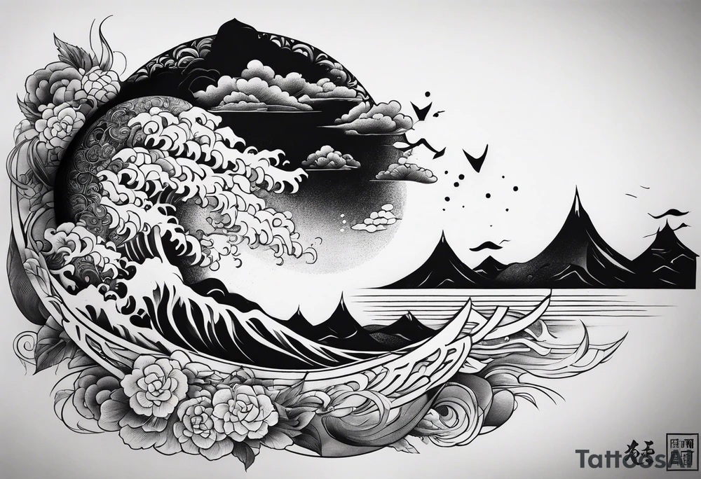 Reincarnation forearm tattoo tattoo idea
