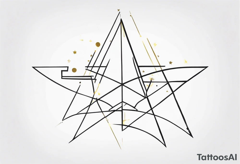 Sagittarius stars tattoo idea