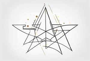 Sagittarius stars tattoo idea