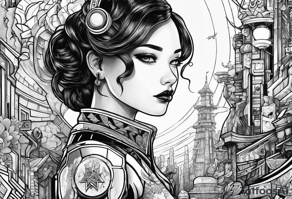 Love, Death & Robots tattoo idea