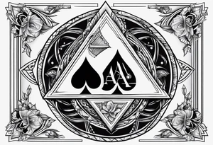 4 aces tattoo idea
