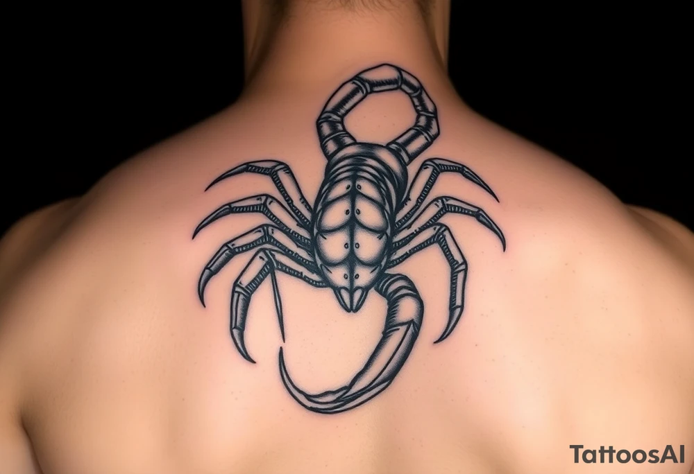 Scorpion from Mortal kombat tattoo idea
