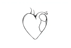 Heart tattoo idea