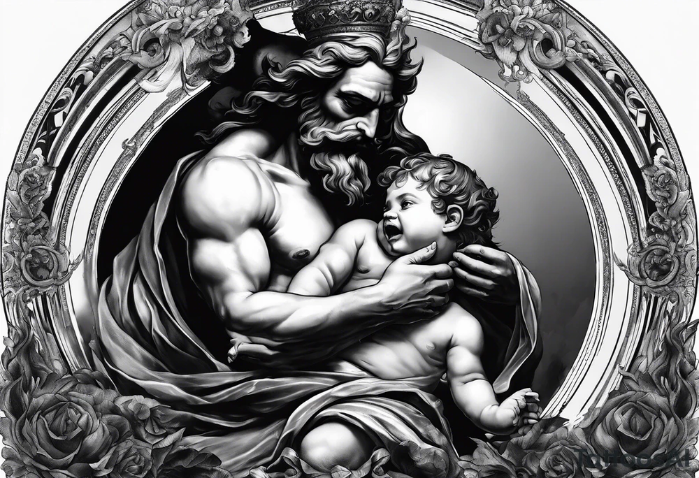 Saturn Devouring His Son tattoo idea