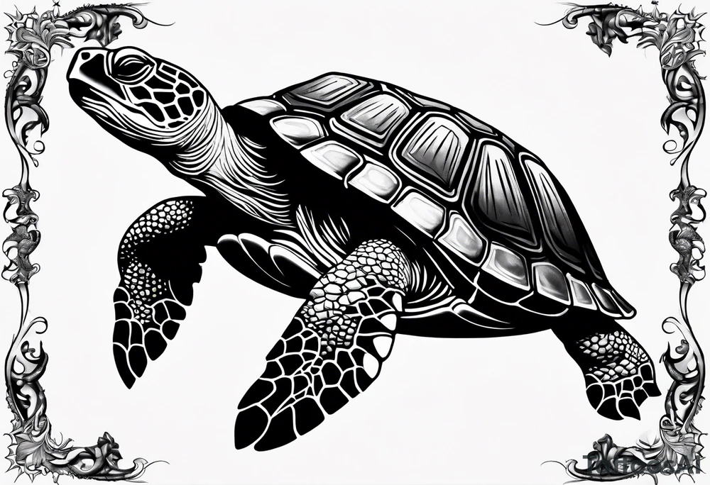 Turtle tattoo design tattoo idea