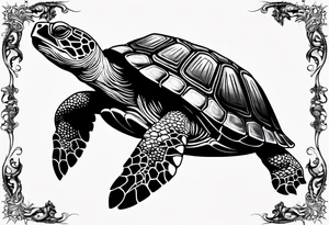 Turtle tattoo design tattoo idea