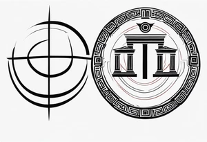 Ancient greek symbol tattoo tattoo idea