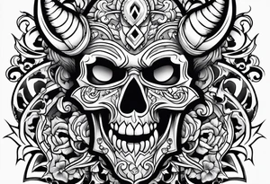 Devil stoned tattoo idea