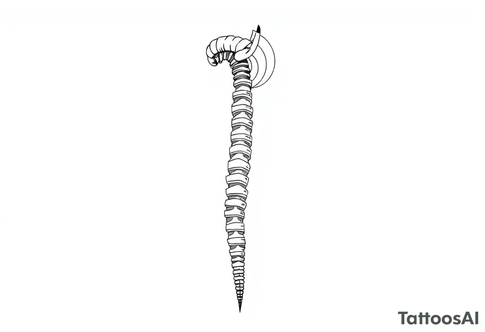 Spinal futuristic, full length tattoo idea