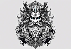 Backout tattoo of Hades tattoo idea