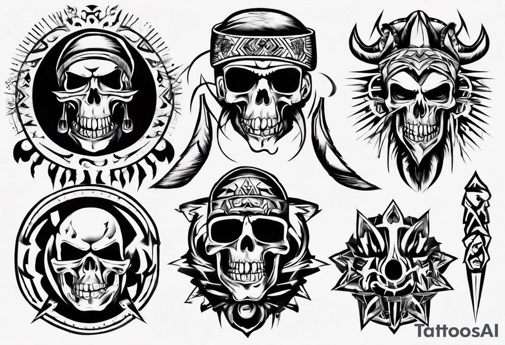 gangsta tattoo idea