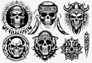 gangsta tattoo idea