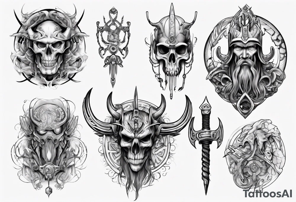 Norse mythology tattoo idea