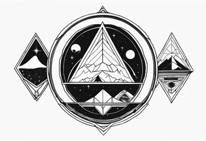 The three body problem tattoo idea