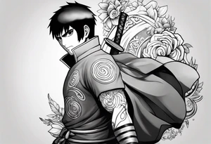 Rock Lee tattoo idea