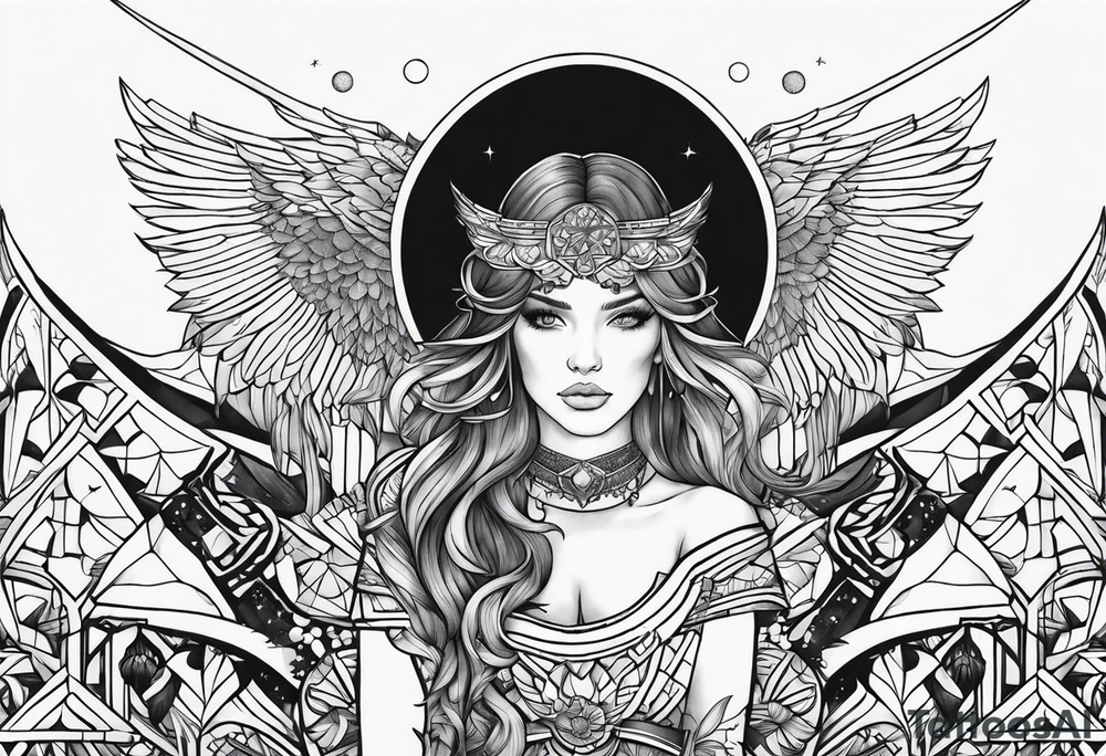Faer of the sky tattoo idea
