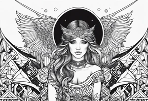 Faer of the sky tattoo idea