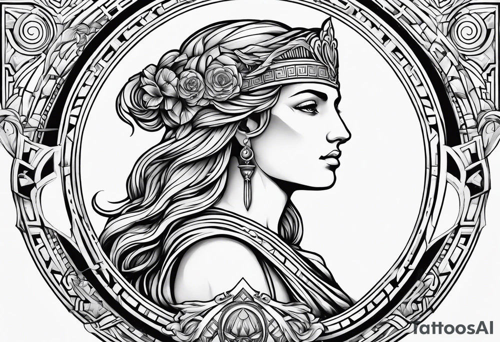 greek mythology tattoo idea