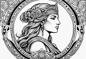 greek mythology tattoo idea