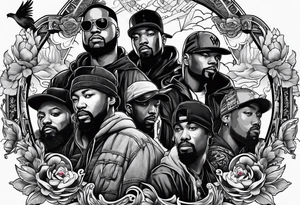 Wu-Tang for saying down by Law tattoo idea