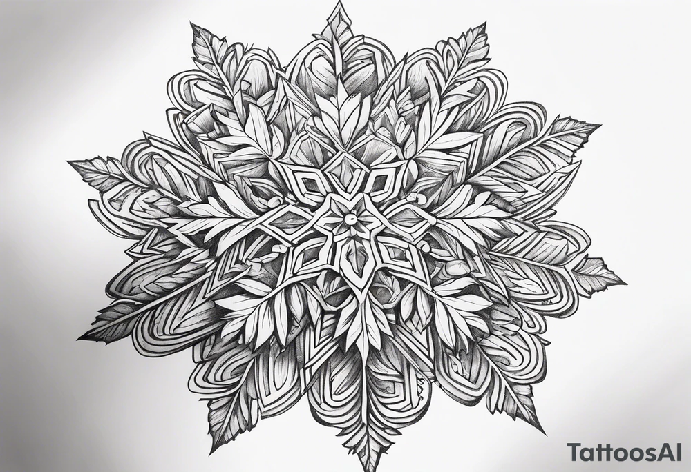 Snowflakes, small tattoo idea