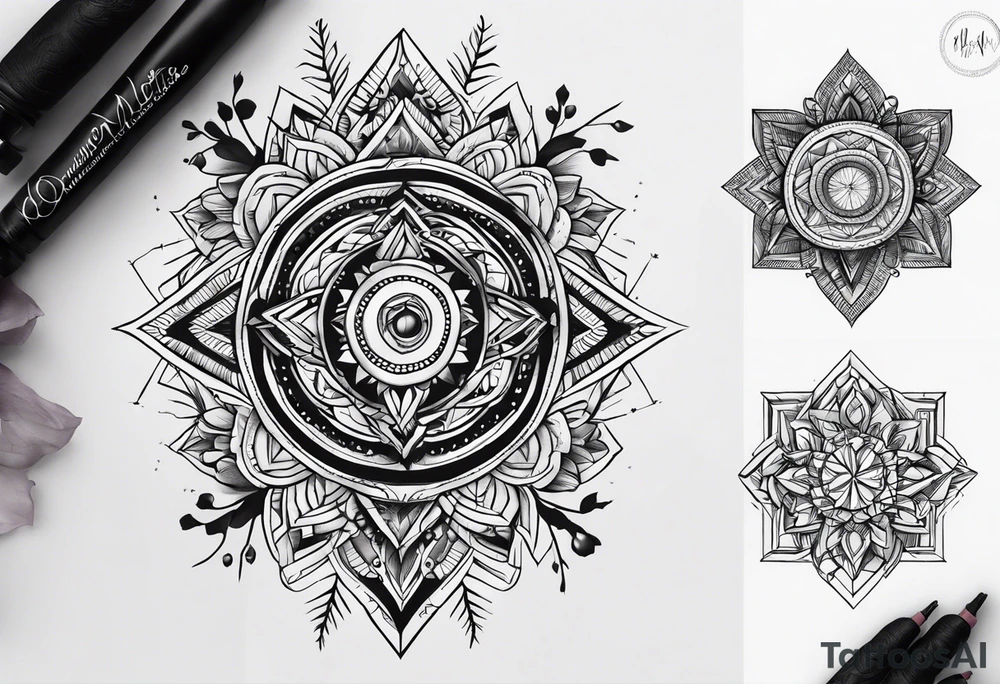 Memento vivere tattoo idea