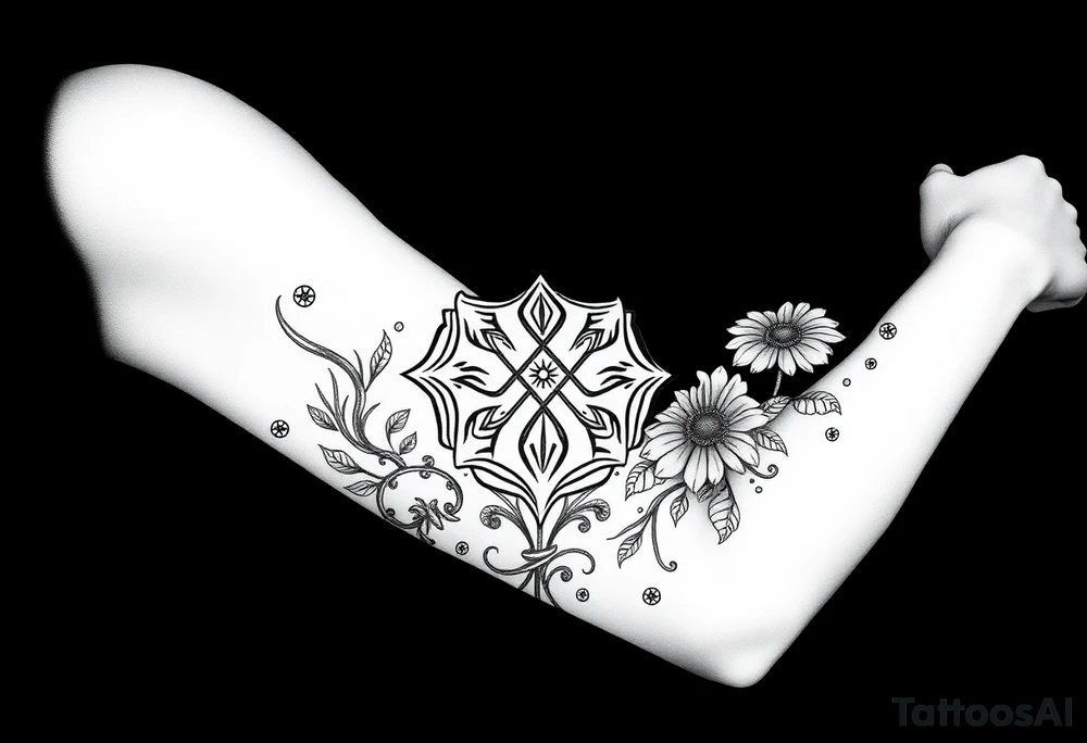 Symbol for protection and abundance  girl born 6 17 1986 at 820 pm tattoo idea