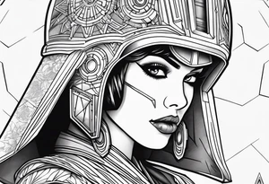 Star wars pinup tattoo idea