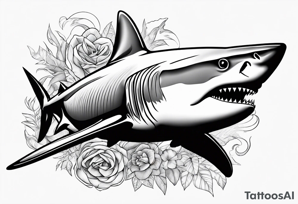 Shark tattoo idea