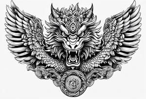 Quetzalcoatl tattoo idea