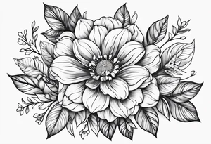 fine line
gentle
thin lines


floral design tattoo idea