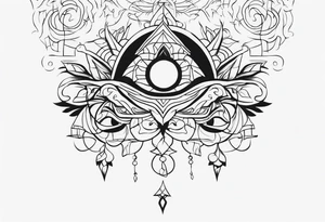 Upside down tattoo idea