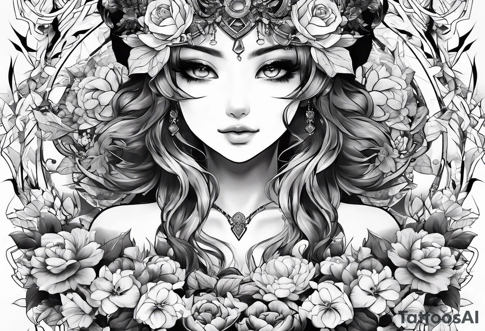 animetry anime tattoo tattoo idea