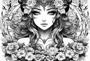animetry anime tattoo tattoo idea