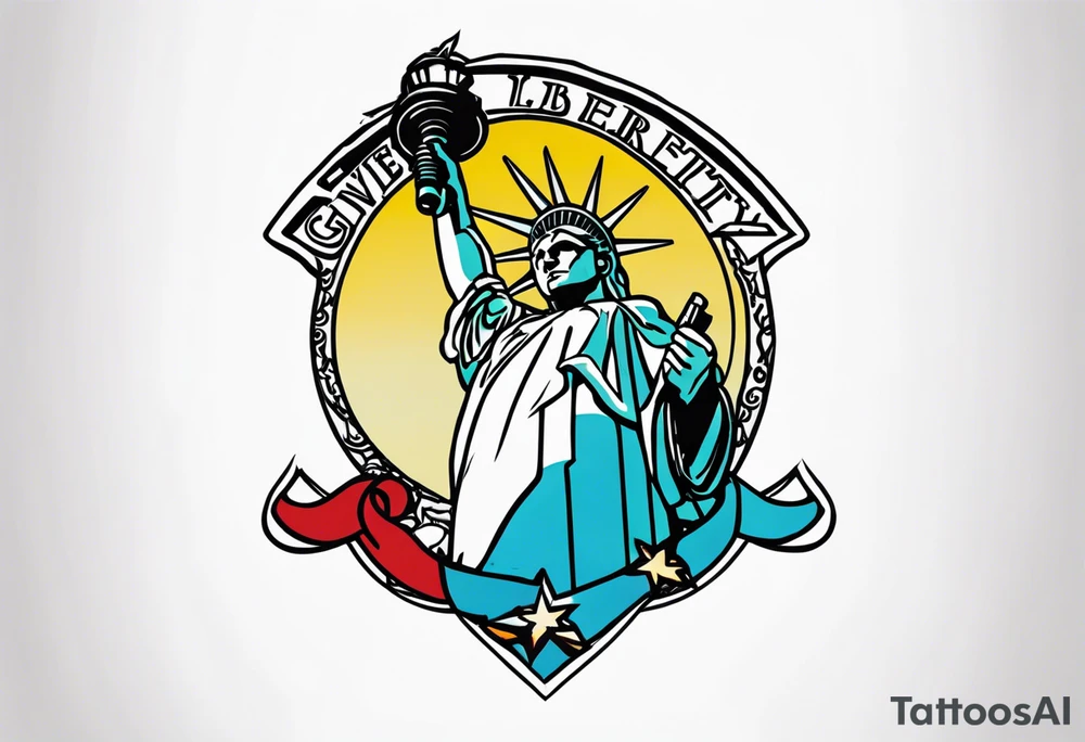 Give me Liberty Grand Theft Auto 3 tattoo idea