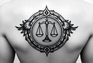 Circulo, música electrónica favorita, libra tattoo idea