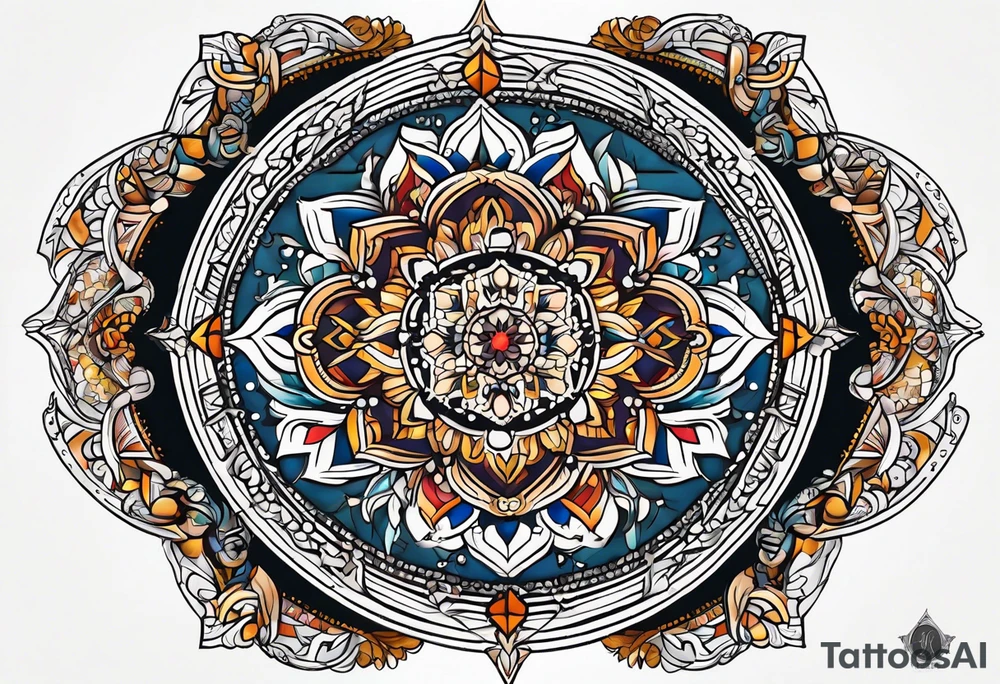 Mandala tattoo idea