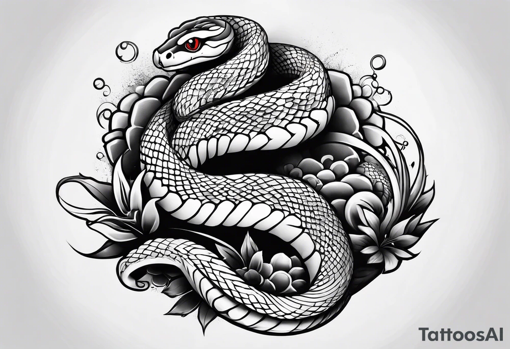 snake tattoo idea