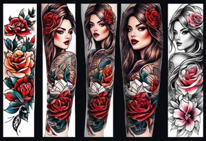 arm tattoo for woman tattoo idea