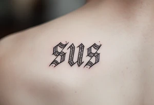 sus tattoo idea