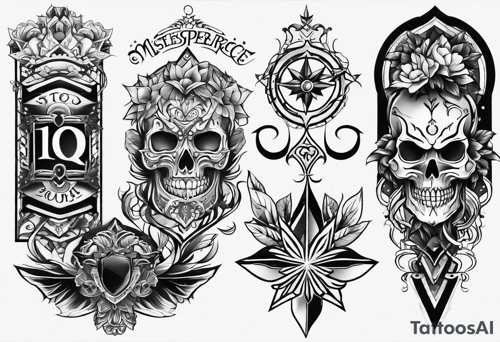 consistency tattoo idea
