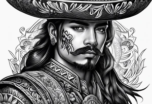 Mexican soldier tattoo idea
